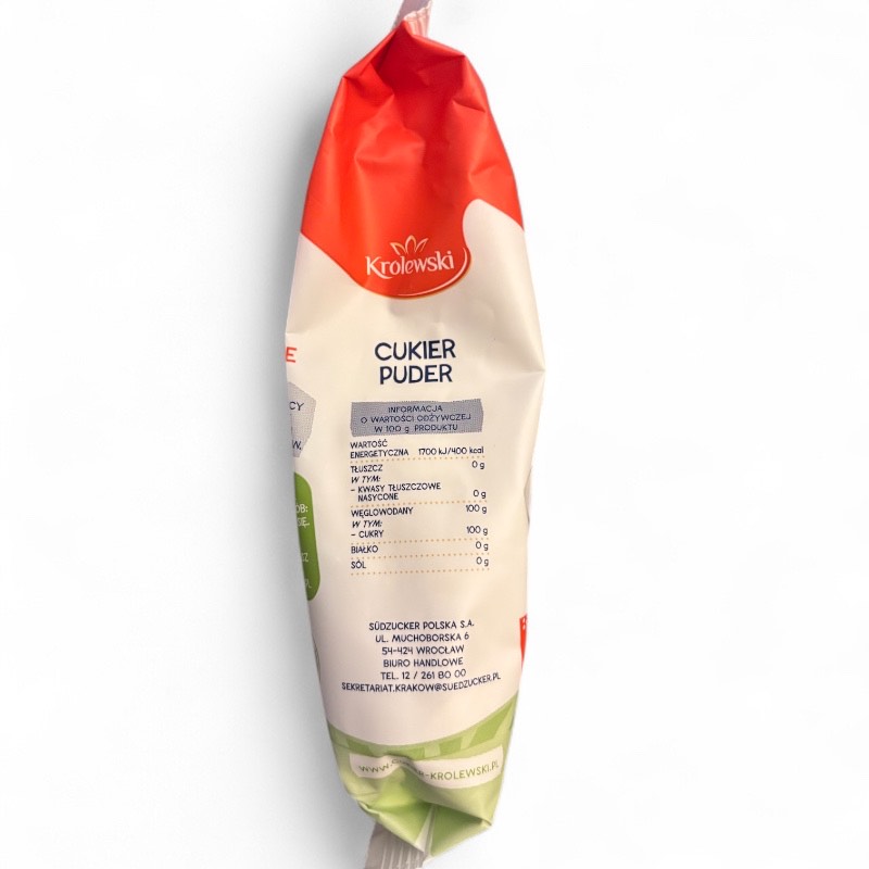 Powdered Sugar, Cukier Puder z Buraków Cukrowych 400g - Image 2