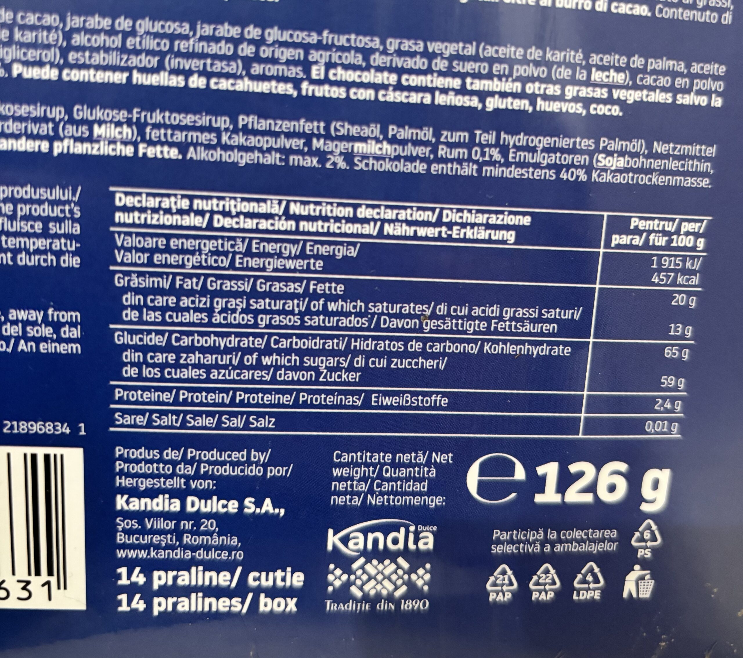 ROM Mini Barrels with Rum Filling Box, 126g - Image 2