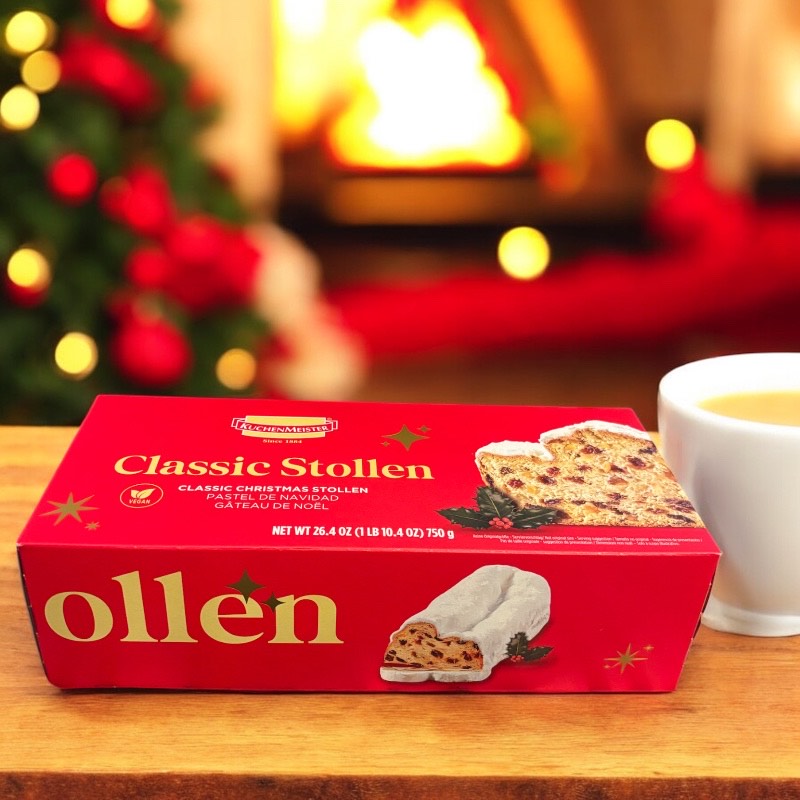 Classic Christmas Stollen in Gift Box, KuchenMeister, 750g