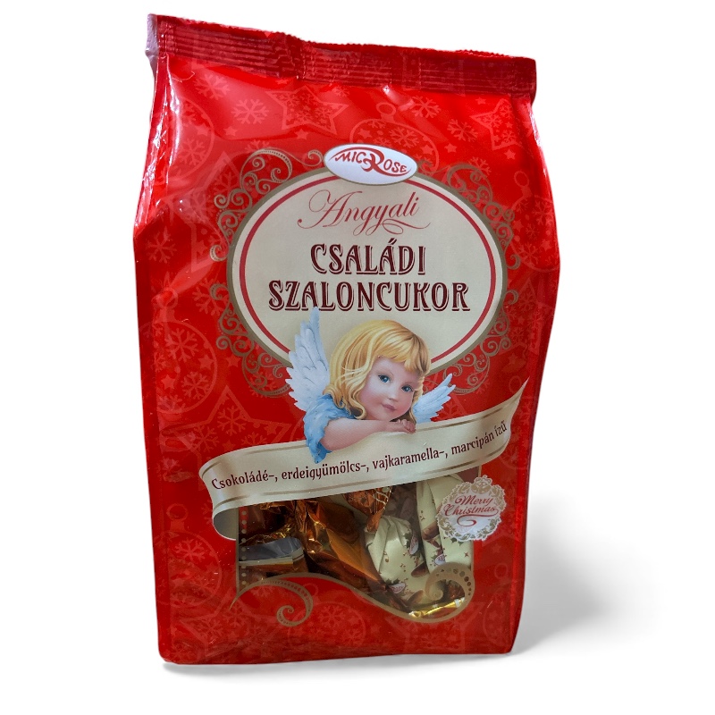Microse Christmas Szaloncukor with Mixed Flavor, Salonky, Bomboane 300g
