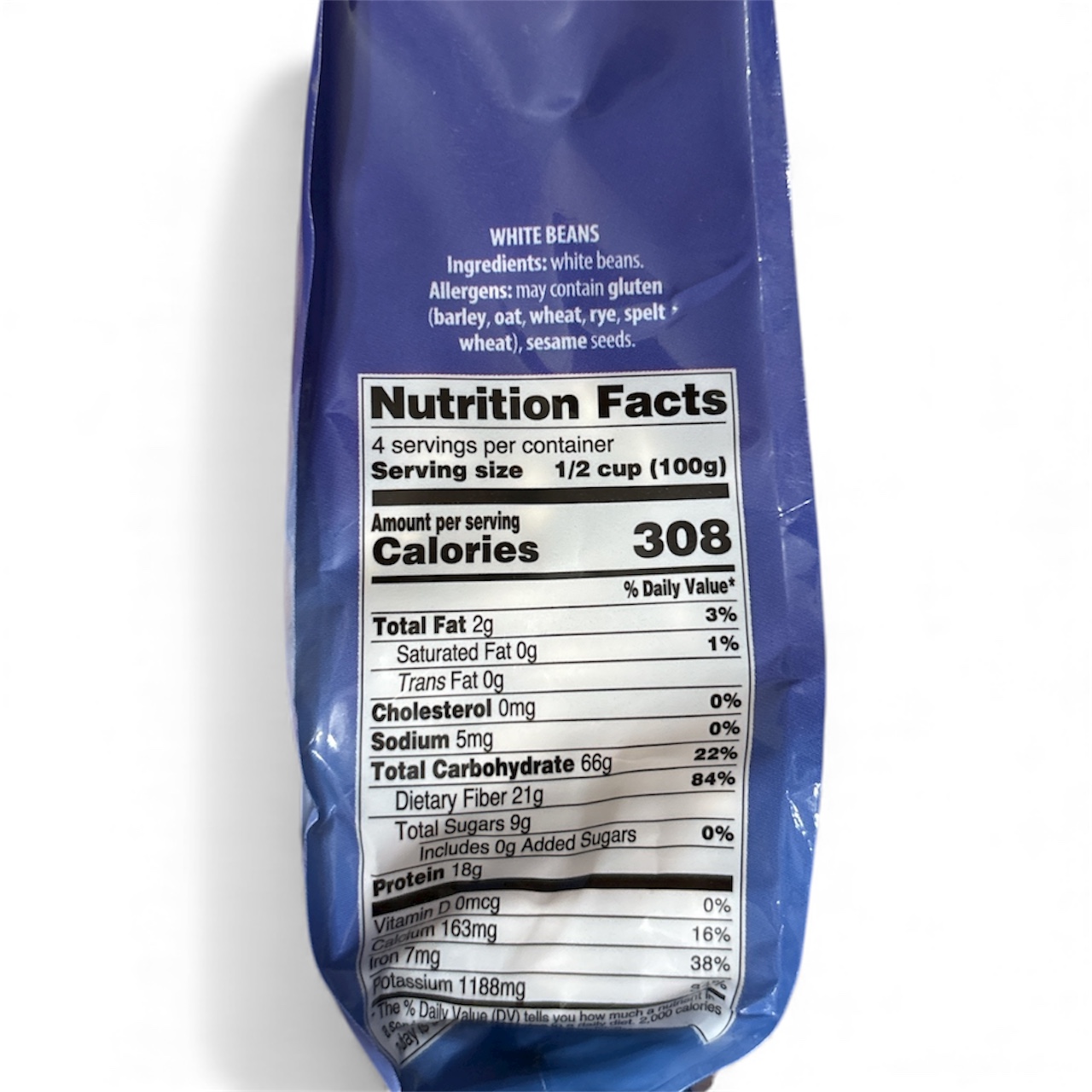 White Beans, Fasola Piekny Jas, Melvit 400g - Image 2