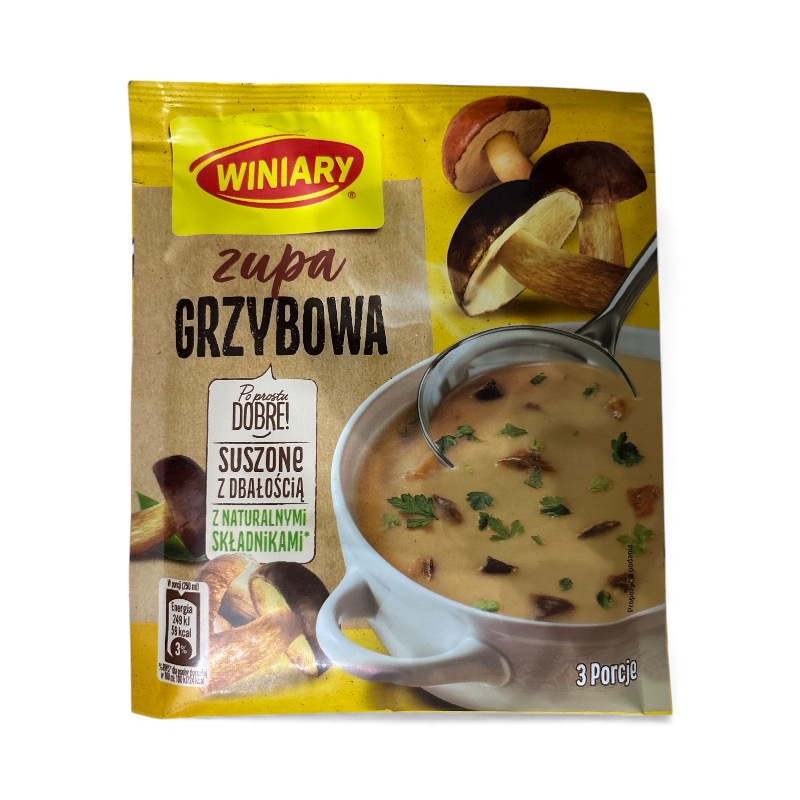 Mushrooms Soup, Zupa Grzybowa, Winiary, 48g