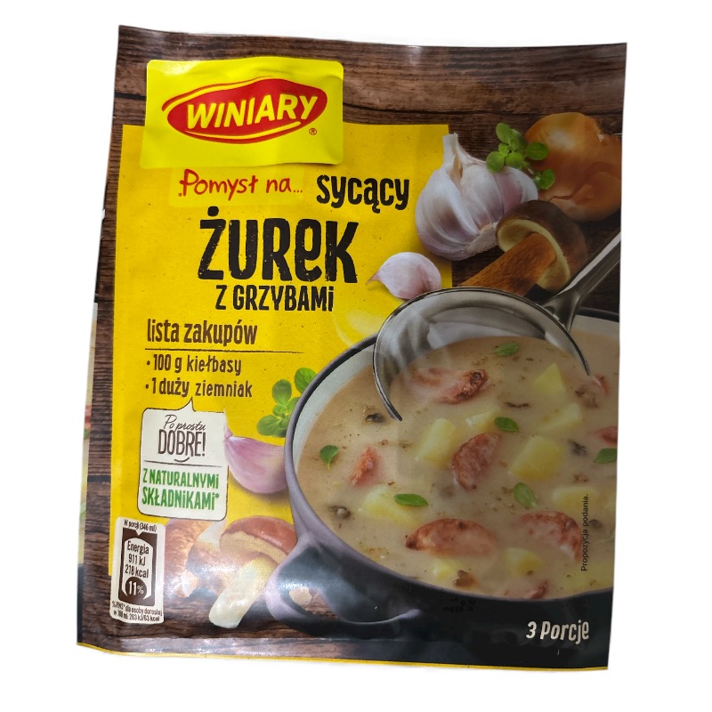 White Borsch Soup with Mushrooms, Winiary, 49g