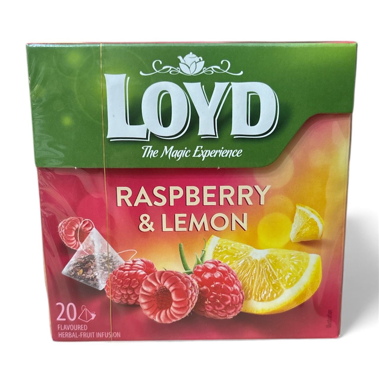 Raspberry Lemon Fruit Herbal Tea, Loyd