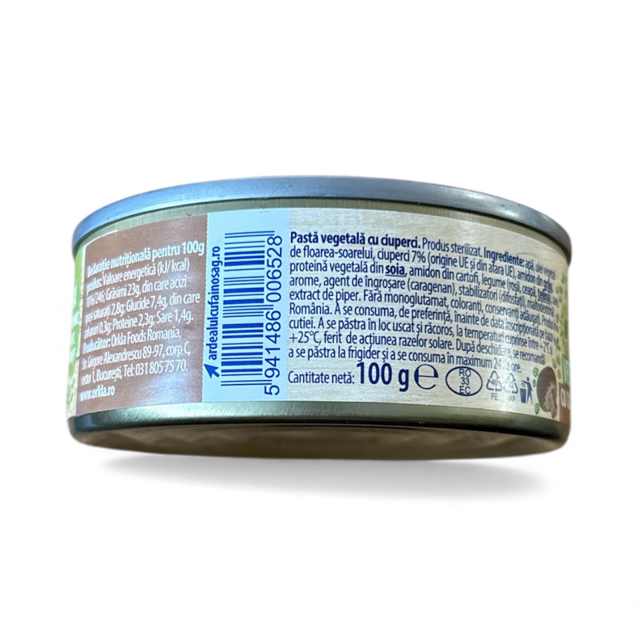 Ardealul Fainosag Vegetable Pate with Mushrooms, 100g - Image 2