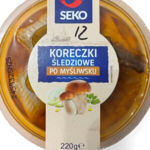 Seko Herrings Corks with Onion and Mushroom, 7.76oz