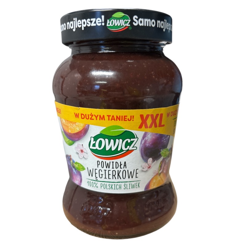 Lowicz Plum Butter 490g Powidlo Sliwkowe