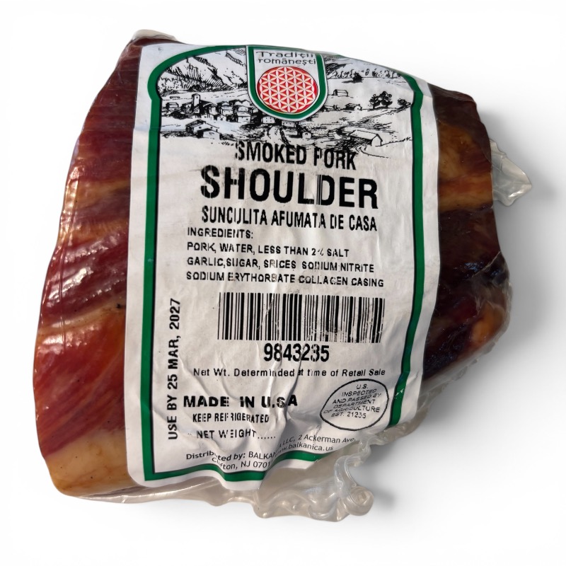 Smoked Pork Shoulder, Tradiții Românești, Traditional Romanian Smoked Meat - Image 2