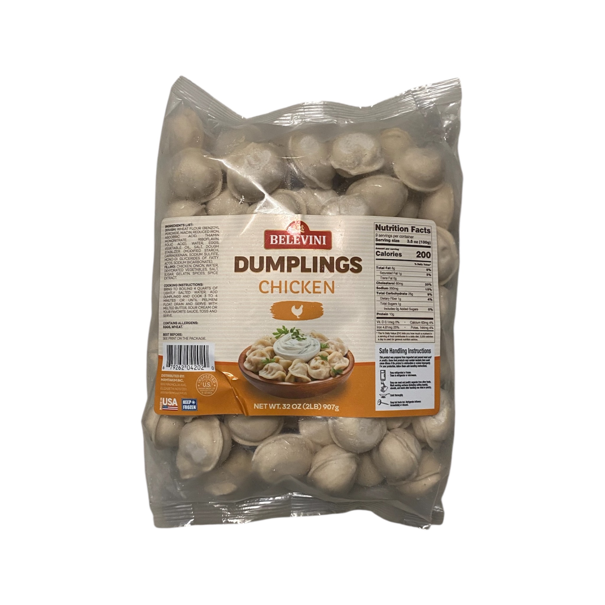 Dumplings with Chicken, Pelmeni Belevini 2lb - Image 3