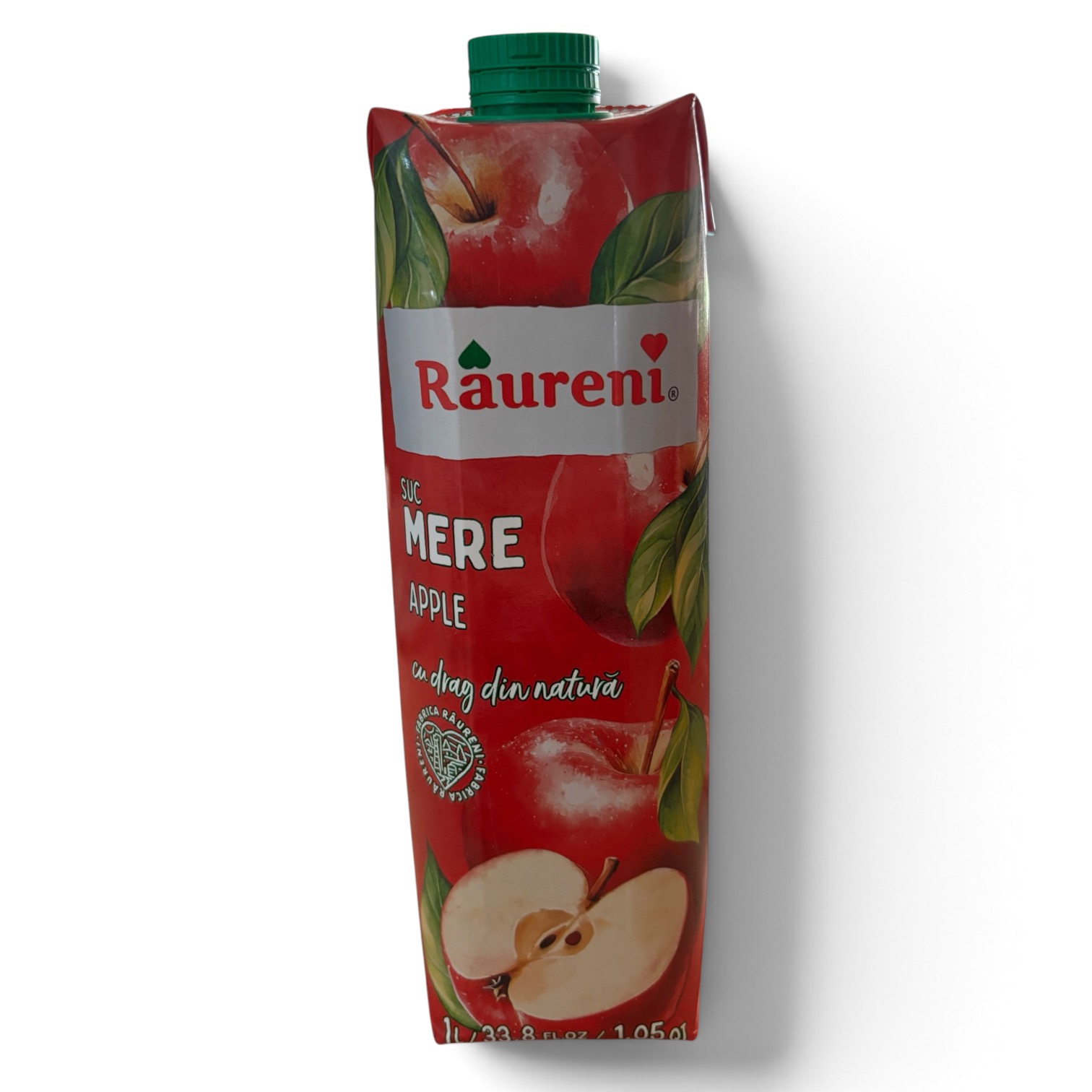 Raureni Apple Juice, Suc Mere, 1l