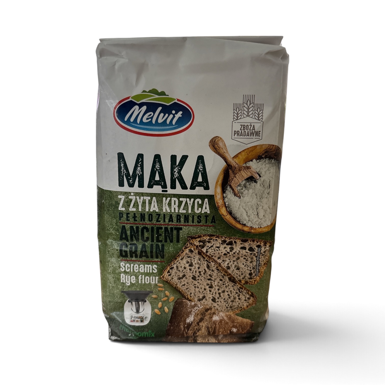 Whole Grain Rye Flour, Maka Zytnia, Melvit 1kg