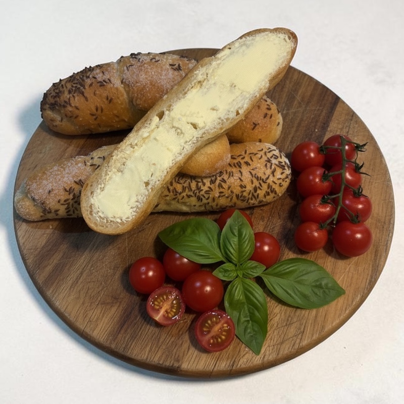Handmade Bread Rolls, Rohliki, Rozki, Kifli 3pcs - Image 5