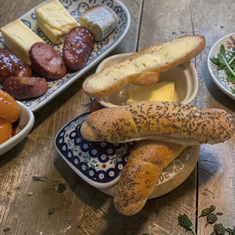 Handmade Bread Rolls, Rohliki, Rozki, Kifli 3pcs - Image 4