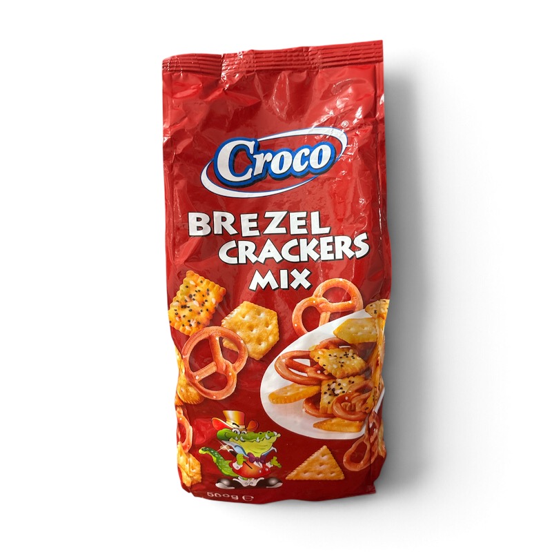 Croco Crackers and Pretzels Mix 500g